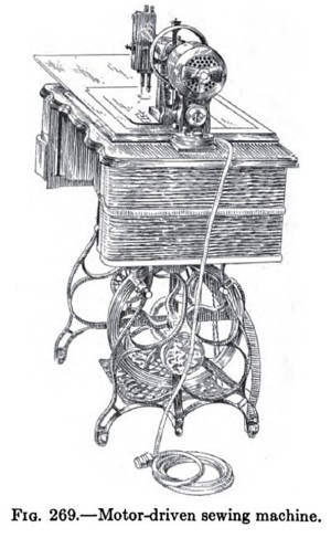 Motor Driven Sewing Machine